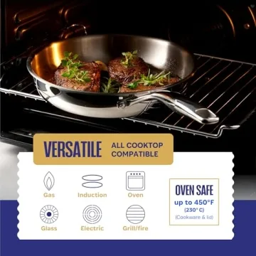 Legend Stainless Steel Cookware Set - 5 Ply Quality