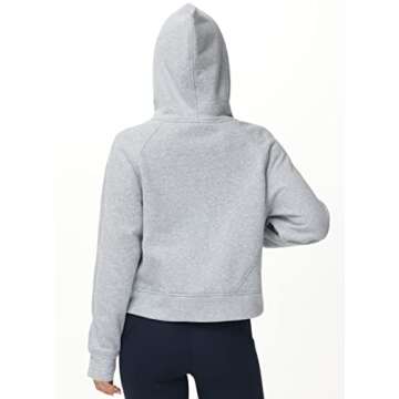 Full-Zip Women's Fleece Hoodie - Style & Comfort in One