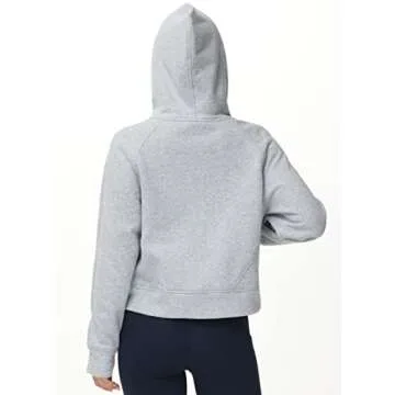 Full-Zip Women's Fleece Hoodie - Style & Comfort in One