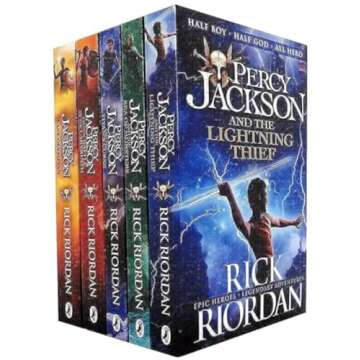 Percy Jackson X 5 Book Set Series Collection 5 Book Set