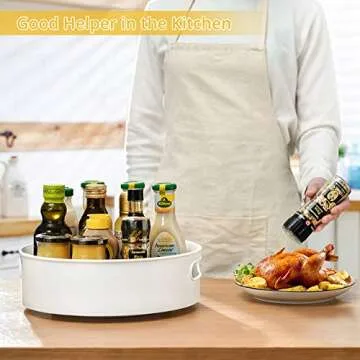 Semlos 360° Rotating Lazy Susan Organizers for Home