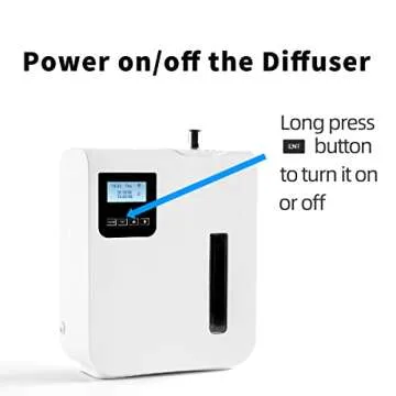 Zinyeme Bluetooth & WiFi Scent Air Machine, Smart Atomizing Essential Oil Diffuser w/Cold-Air Diffusion Technology, Aromatherapy for Home, Office, Large Room, 300 ml, Up to 1500 Sq.Ft