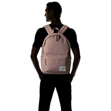 Herschel Classic Backpack, Ash Rose, XL 30.0L
