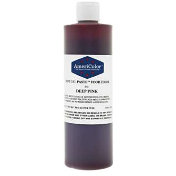 Americolor Deep Pink Soft Gel Paste 13.5 Ounces