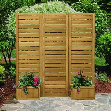 Premium Cedar Garden Privacy Screen for Outdoor Bliss