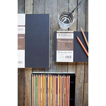 Strathmore 483-7 Softcover Watercolor Art Journal - Perfect for All Artists