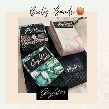 Premium Fabric Resistance Bands Set - Build Muscle & Burn Calories