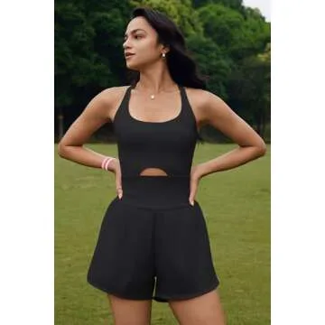 ReachMe Women's Running Onesie - Stylish Exercise Jumpsuit