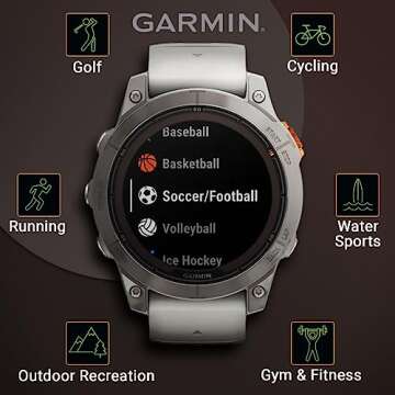 Garmin Fenix 7 Pro: 47 mm Solar Smartwatch for All