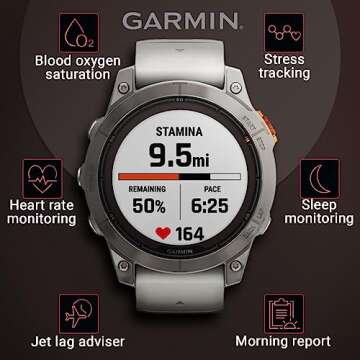 Garmin Fenix 7 Pro: 47 mm Solar Smartwatch for All