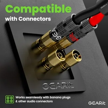 GEARit 12 Gauge Speaker Wire 100ft - Outdoor & In-wall Use