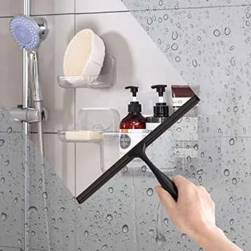 Ettori Multi-Purpose Shower Squeegee for Glass Cleaning