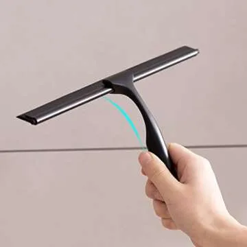Ettori Multi-Purpose Shower Squeegee for Glass Cleaning