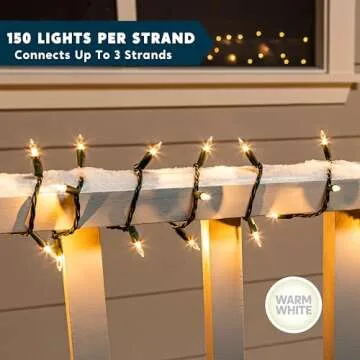 Joiedomi 450 Count Christmas String Lights for Celebrations