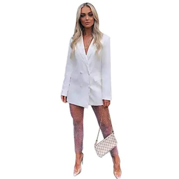 Women Sexy Crystal Rhinestone Mesh Pants Hollow Out Fishnet Leggings for Rave Party Festival Club Be...