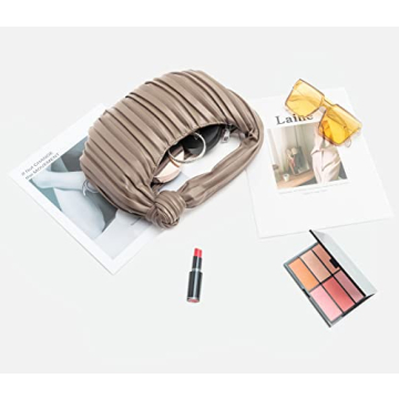 NIUEIMEE ZHOU Small Knotted Handbags for Women