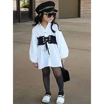 Toddler Girls Sparkle Fishnet Stockings for Ages 2-7