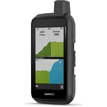 Garmin Montana 700, Rugged GPS Handheld, Routable Mapping for Roads and Trails, Glove-Friendly 5" Color Touchscreen