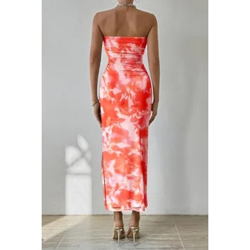 PRETTYGARDEN Maxi Bodycon Dress for Summer Events