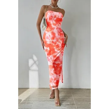PRETTYGARDEN Maxi Bodycon Dress for Summer Events