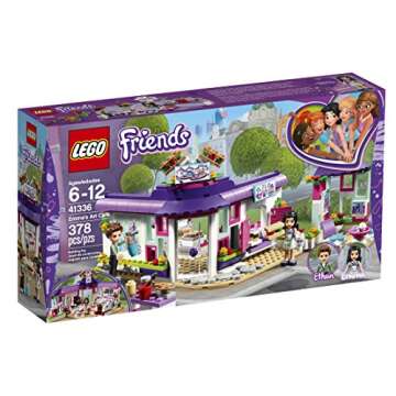LEGO Friends Emma’s Art Café 41336 Building Set (378 Pieces)