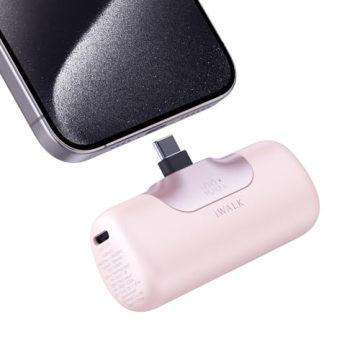 iWALK 5500mAh Fast Charging Power Bank - Pink