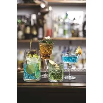 Elegant Barski Highball Glass Set of 6 for All Beverages