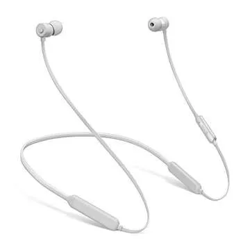 BeatsX Wireless Earphones - Apple W1 Headphone Chip, Class 1 Bluetooth, 8 Hours Of Listening Time - Satin Silver