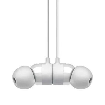 BeatsX Wireless Earphones - Apple W1 Headphone Chip, Class 1 Bluetooth, 8 Hours Of Listening Time - Satin Silver