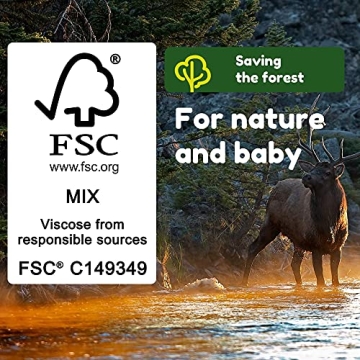 Yugi Green Baby Wipes Unscented Compostable Biodegradable Value Pack