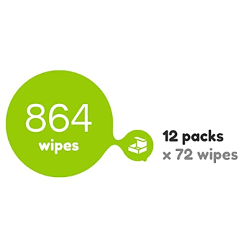 Yugi Green Baby Wipes Unscented Compostable Biodegradable Value Pack