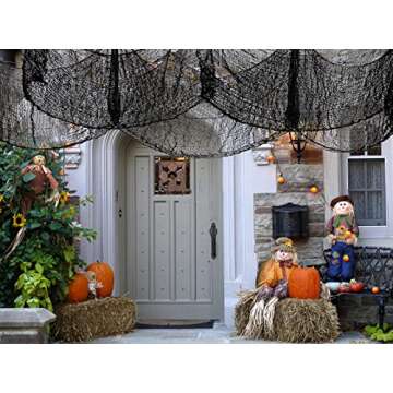 394 x 30 Inch Halloween Creepy Cloth - Spooky Gauze for Decorations