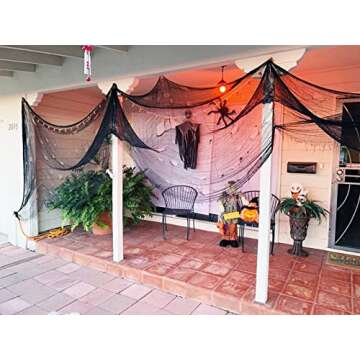 Halloween 394 x 30 Inch Creepy Gauze Cloth for Decor