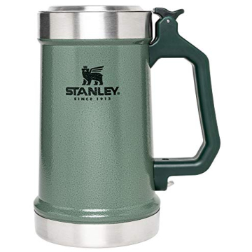 Stanley Classic Beer Stein with Bottle Opener, 24 oz Insulated Beer Party Mug and Tumbler, Hammerton...