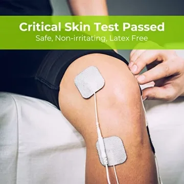 AUVON 20-Pack TENS Unit Replacement Pads for Pain Relief