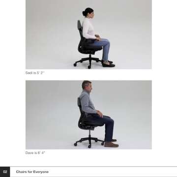 Steelcase Gesture Office Chair - Ergonomic Work Chair with Wheels for Carpet - Comfortable - Intuitive-to-Adjust for Desk - 360-Degree Arms - Licorice Fabric, Dark Frame