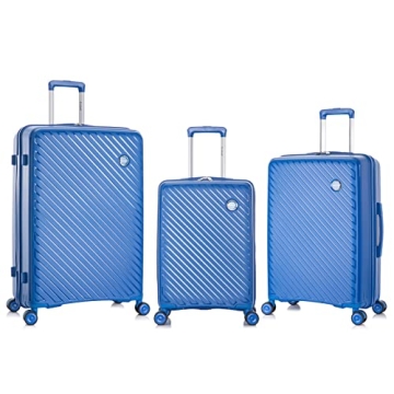 Rockland Prague Hardside Luggage Set - Stylish & Durable