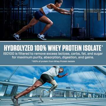 Dymatize ISO 100 Whey Protein Powder with 25g of Hydrolyzed 100% Whey Isolate, Chocolate Peanut Butter, 5 Pound