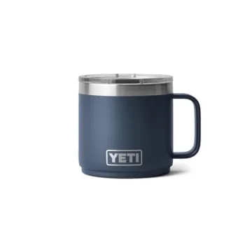 YETI Rambler 14 oz Insulated Stackable Mug in Navy