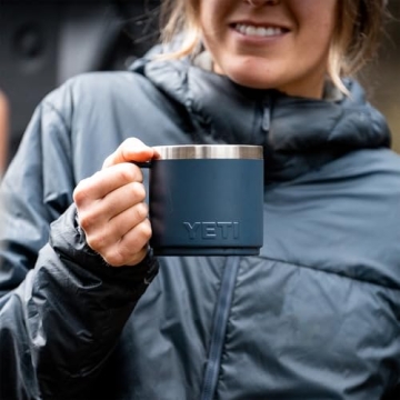 YETI Rambler 14 oz Insulated Stackable Mug in Navy