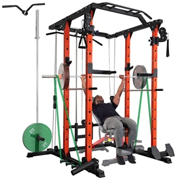 ER KANG Fitness Power Cage for Home Strength Training