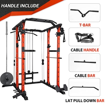 ER KANG Fitness Power Cage for Home Strength Training