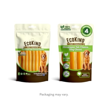 Natural Gold Yak Cheese Dog Chews for Healthy Pets