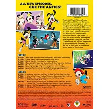 Animaniacs Season 2 - Laughter for All Ages on DVD