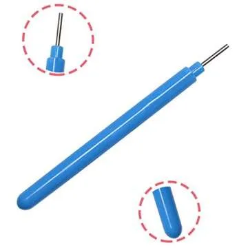 Floranea 4 Pcs Paper Quilling Tools Slotted Kit Rolling Curling Quilling Needle Pen Rose Blue for Art Craft DIY Paper Cardmaking Project (4 pcs)