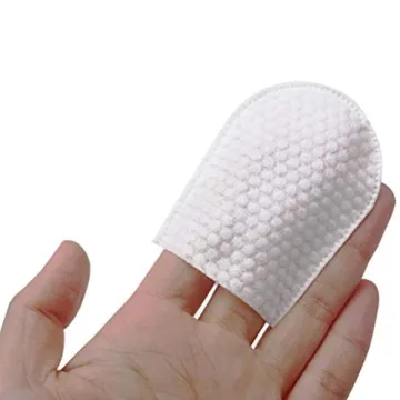 240pcs U-shaped Cotton Pads for Makeup Removal