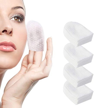 240pcs U-shaped Cotton Pads for Makeup Removal