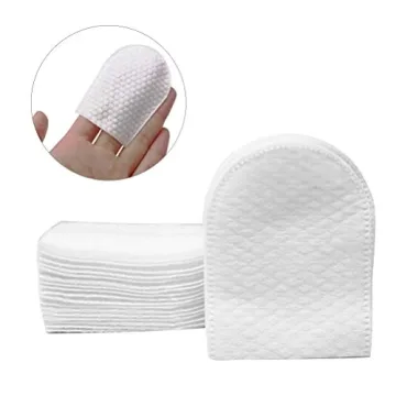 240pcs U-shaped Cotton Pads for Makeup Removal