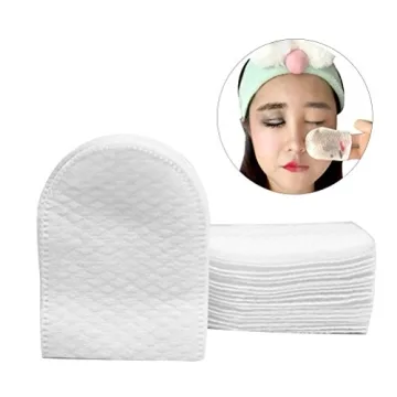 240pcs U-shaped Cotton Pads for Makeup Removal