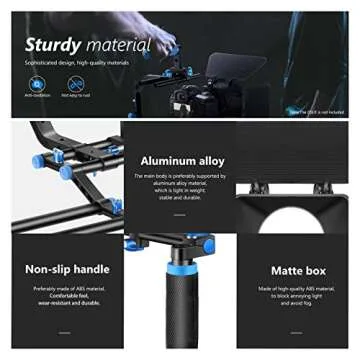 NEEWER Shoulder Rig Kit for Professional Video Filming